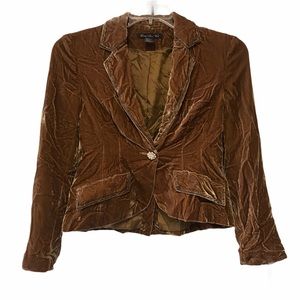Central Park West Velvet Jacket